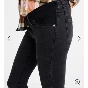 Madewell Maternity Side-Panel Skinny Jeans